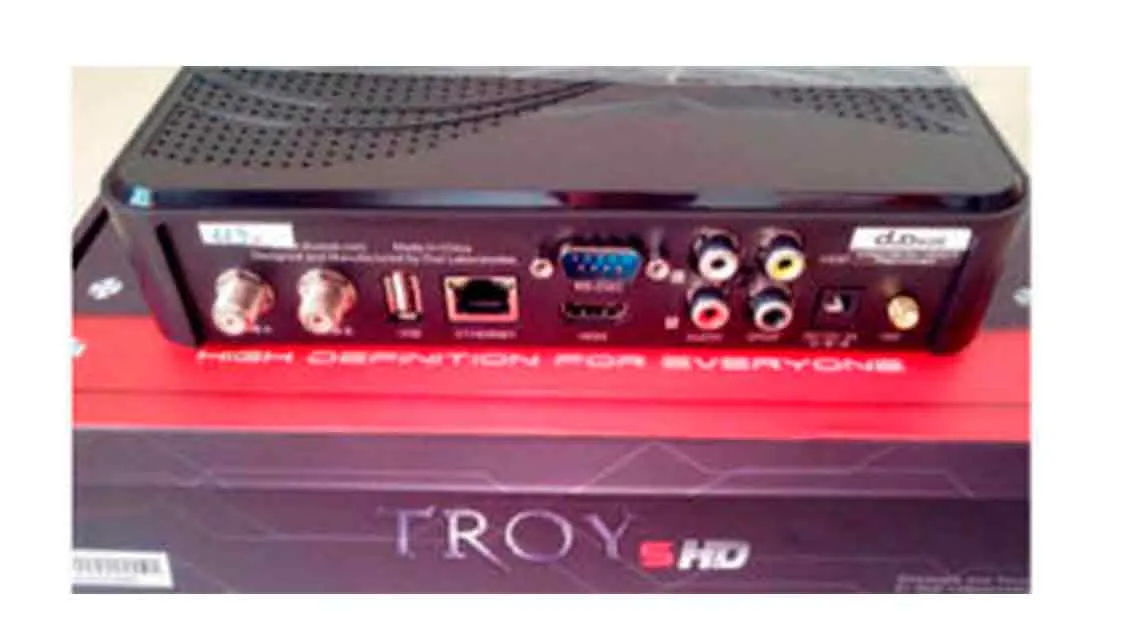 Receptor duosat troy s