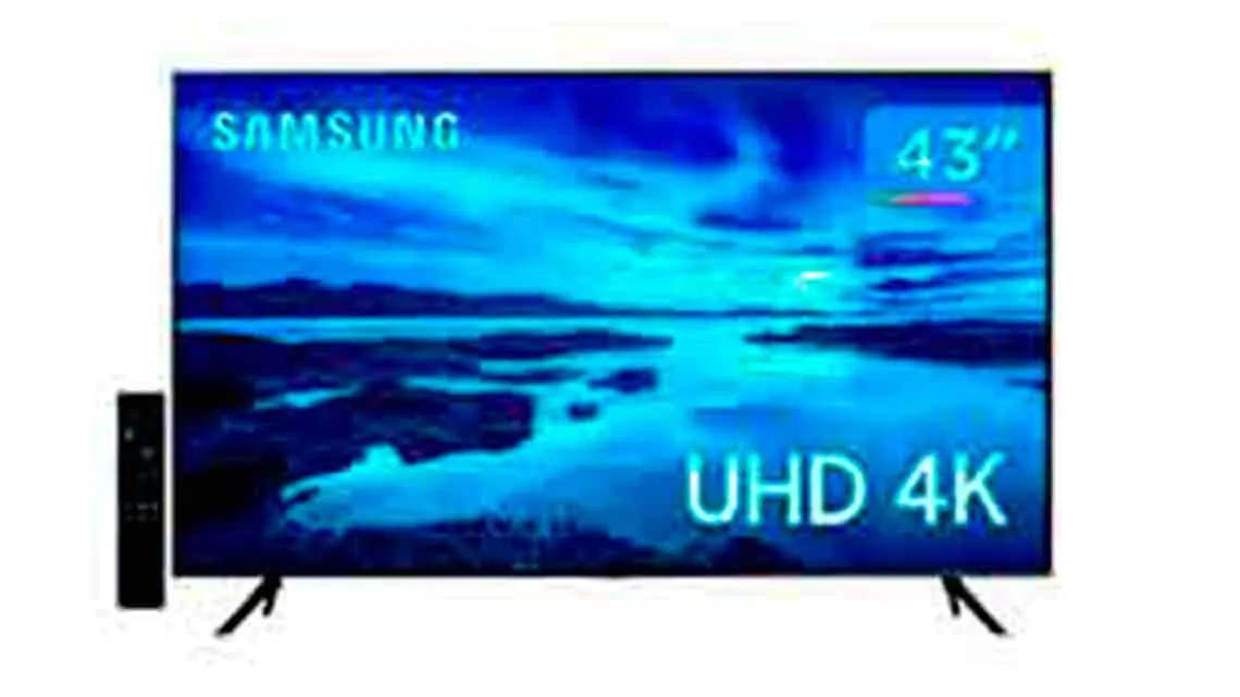 Televisor Samsung modelo un43au7700
