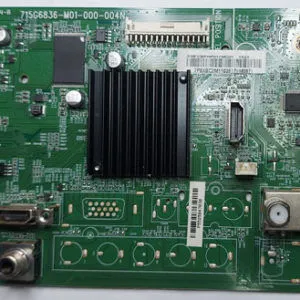 Imagem da placa do televisor que utilizamos para gravação